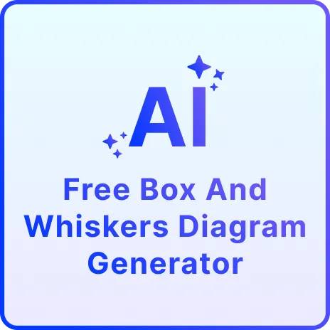 Free AI Box and Whisker Diagram Generator, Create Box Plots [ No Signup ]
